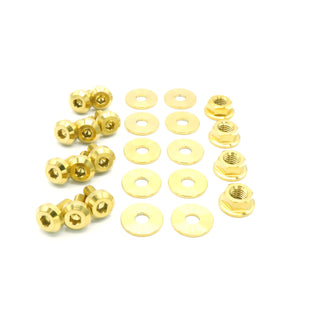 Buy gold Stage 1 Titanium Hardware Engine Bay Kit - Mazda Miata (1989-1997)