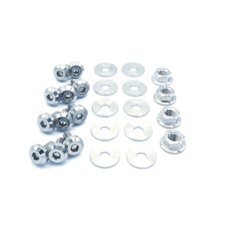 Buy polished Stage 1 Titanium Hardware Engine Bay Kit - Mazda Miata (1989-1997)