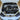 Stage 1 titanium engine bay hardware kit installation diagram for 1999-2005 Mazda Miata NB — yellow markers show fastener locations at headlight mounts, fenders, and radiator stays