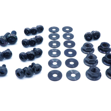 Stage 1 Titanium Hardware Engine Bay Kit - Mitsubishi Evo IX