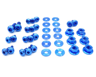 Buy blue Stage 1 Titanium Hardware Engine Bay Kit - Mitsubishi Evo IX