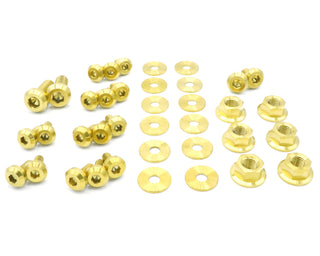 Buy gold Stage 1 Titanium Hardware Engine Bay Kit - Mitsubishi Evo IX