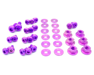 Buy purple Stage 1 Titanium Hardware Engine Bay Kit - Mitsubishi Evo VIII