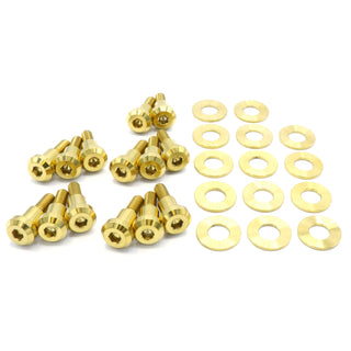 Buy gold Titanium Hardware Valve Cover Kit - 4B11T Engine