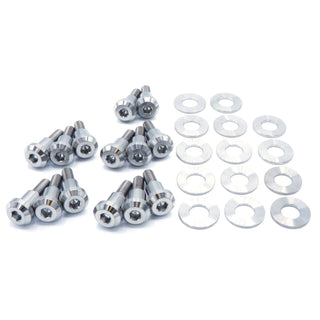 Buy polished Titanium Hardware Valve Cover Kit - 4B11T Engine