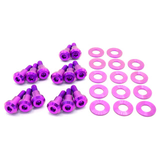 Buy purple Titanium Hardware Valve Cover Kit - 4B11T Engine