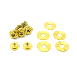 Buy gold Titanium Hardware Engine Cover Kit - VQ37VHR Engine