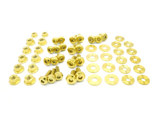 Buy gold Stage 1 Titanium Hardware Engine Bay Kit - Nissan 350Z (2003-2006)