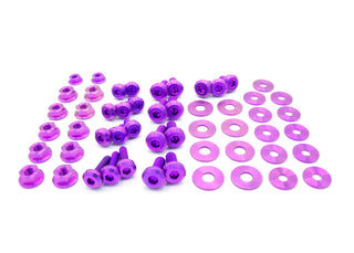 Buy purple Stage 1 Titanium Hardware Engine Bay Kit - Nissan 350Z (2003-2006)