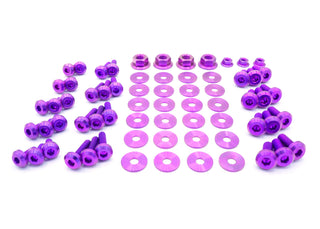 Buy purple Titanium Hardware Engine Bay Kit - Nissan Skyline GT-R (R32)