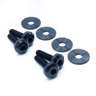 Titanium Hardware Engine Cover Kit - Nissan VR38DETT Engine