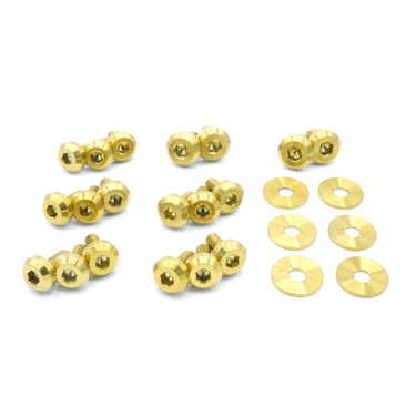 Kit de compartimento del motor parcial de titanio para Nissan Silvia S13 (1989-1995)