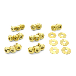 Buy gold Nissan Silvia S13 (1989-1995) Titanium Partial Engine Bay Kit