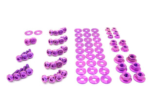 Buy purple Stage 2 Titanium Hardware Engine Bay Kit - Nissan S15 (1999-2002)