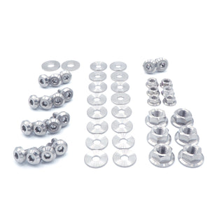 Buy polished Stage 1 Titanium Hardware Engine Bay Kit - Nissan S15 (1999-2002)
