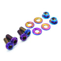 Strut Tower Bar Titanium Hardware - bolts, nuts, and washers for the Nissan Z