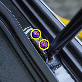 Titanium bolts for Nissan Z hatch 