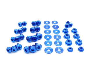 Buy blue Titanium Hardware Engine Bay Kit - Subaru WRX/STI (2006-2007)