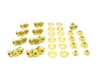Buy gold Titanium Hardware Engine Bay Kit - Subaru WRX/STI (2006-2007)