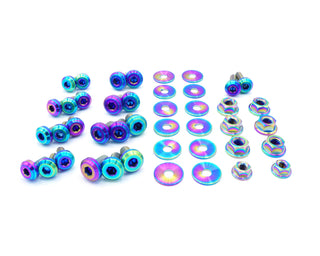 Buy cosmic-burn Titanium Hardware Engine Bay Kit - Subaru WRX/STI (2006-2007)