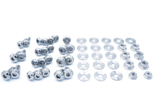 Buy polished Titanium Hardware Engine Bay Kit - Subaru WRX/STI (2002-2003)