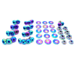 Buy cosmic-burn Titanium Hardware Engine Bay Kit - Subaru Forester (2006-2008)