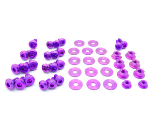 Buy purple Titanium Hardware Engine Bay Kit - Subaru Forester (2003-2005)