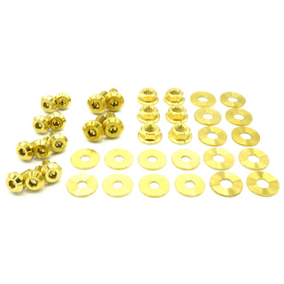 Buy gold Stage 1 Titanium Hardware Engine Bay Kit - Subaru Impreza GC8 (1992-2001)