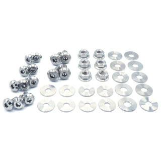 Buy polished Stage 1 Titanium Hardware Engine Bay Kit - Subaru Impreza GC8 (1992-2001)