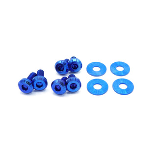 Buy blue Titanium Hardware Hood Kit - Subaru Impreza GC8 (1992-2001)