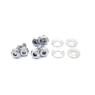 Buy polished Titanium Hardware Hood Kit - Subaru Impreza GC8 (1992-2001)