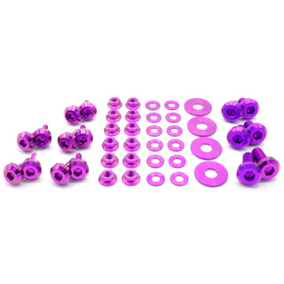 Buy purple Titanium Hardware RS Hood Kit - Subaru Impreza GC8 (1992-2001)