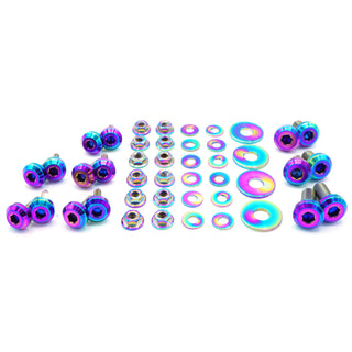 Buy cosmic-burn Titanium Hardware RS Hood Kit - Subaru Impreza GC8 (1992-2001)