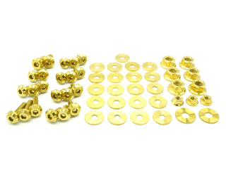 Buy gold Stage 1 Titanium Hardware Engine Bay Kit - Toyota Supra MKIII (1986-1992)