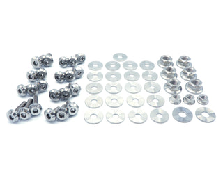 Buy polished Stage 1 Titanium Hardware Engine Bay Kit - Toyota Supra MKIII (1986-1992)