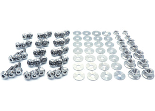 Buy polished Stage 2 Titanium Hardware Engine Bay Kit - Toyota Supra MKIII (1986-1992)