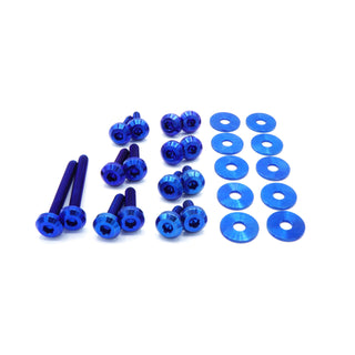 Buy blue Titanium Hardware Engine Bay Kit - Volkswagen GTI MK7 (2015-2021)
