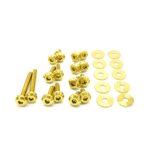 Buy gold Titanium Hardware Engine Bay Kit - Volkswagen GTI MK7 (2015-2021)