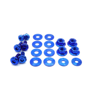 Buy blue Titanium Hardware Hood Kit - Volkswagen GTI MK7 (2015-2021)