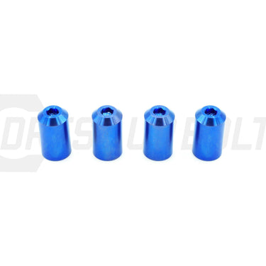 Titanium Valve Stem Caps - Bullet Design - DressUpBolts.com
