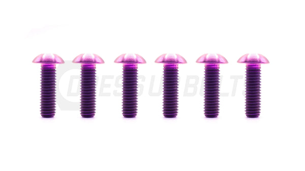 Dress Up Bolts Titanium Hardware Quick Release Kit - (15mm) - DressUpBolts.com