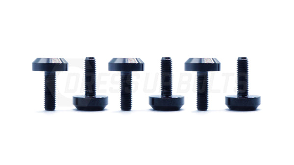 Titanium Hardware Steering Wheel Kit - Motor Head Design