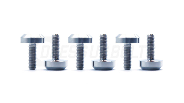 Titanium Hardware Steering Wheel Kit - Motor Head Design