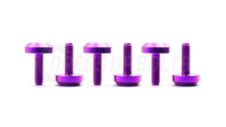 Buy purple Titanium Hardware Steering Wheel Kit - Motor Head Design
