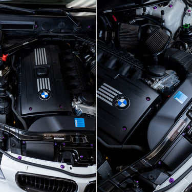 Stage 2 Titanium Hardware Engine Bay Kit - BMW E82 135i (2007-2012)