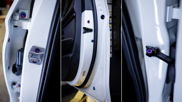 Titanium Hardware Door Kit - BMW F80 M3 (2014-2020)