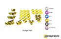 Dodge Dart (2013-2016) Titanium Dress Up Bolts Engine Bay Kit - DressUpBolts.com