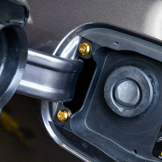 Titanium Hardware Fuel Door Kit - Dodge Charger (2015+)