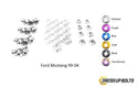 Ford Mustang (1999-2004) Titanium Dress Up Bolts Engine Bay Kit - DressUpBolts.com