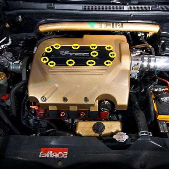 Acura TL (2004-2008) Titanium Dress Up Bolts Engine Kit - DressUpBolts.com